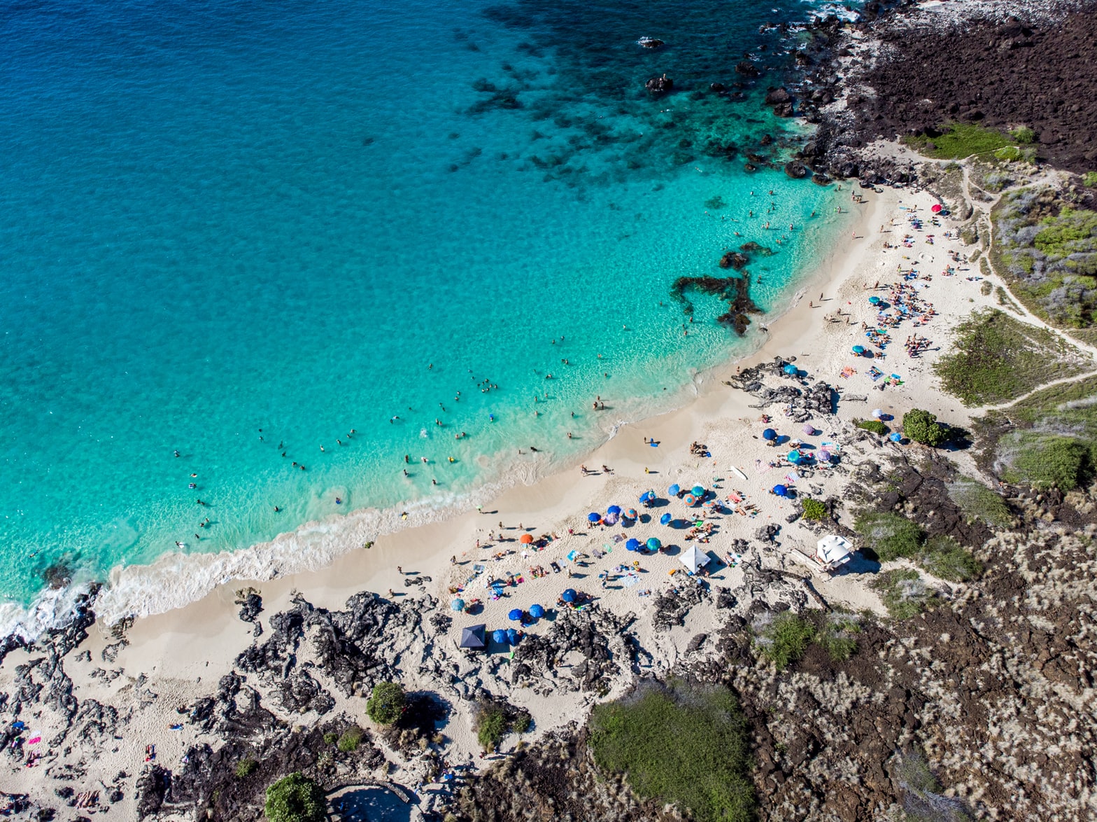 Plaża na Hawajach 